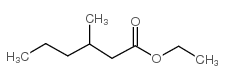 ethyl 3-methylhexanoate结构式