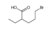 5-bromo-2-ethylpentanoic acid Structure