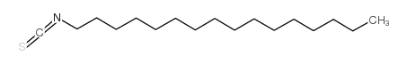 异硫氰酸十六酯结构式