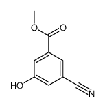 methyl 3-cyano-5-hydroxybenzoate Structure