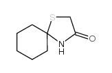 1-硫代-4-氮杂螺[4.5]癸-3-酮结构式
