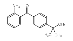 (2-氨基苯基)-(4-叔丁基苯基)-甲酮结构式