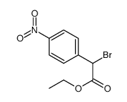2-溴-2-(4-硝基苯基)乙酸乙酯结构式