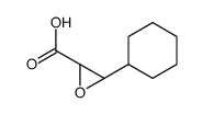 (2S,3R)-3-cyclohexyloxirane-2-carboxylic acid Structure