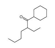 1-cyclohexyl-2-ethylhexan-1-one Structure