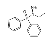diphenylphosphinic α-ethylhydrazide结构式