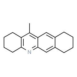 1,2,3,4,7,8,9,10-Octahydro-12-methylbenz[b]acridine结构式