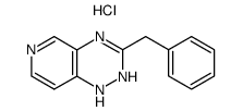 3-Benzyl-1,2-dihydropyrido[3,4-e]-as-triazine hydrochloride Structure