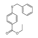 ethyl 4-benzylsulfanylbenzoate Structure