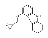 5-(oxiran-2-ylmethoxy)-2,3,4,9-tetrahydro-1H-carbazole结构式