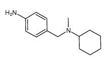 4-[(cyclohexyl-methyl-amino)-methyl]-phenylamine Structure