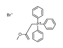 2-methoxyprop-2-enyl(triphenyl)phosphanium,bromide结构式