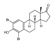 2,4-Dibromo Estrone结构式