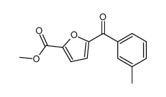 methyl 5-(3-methylbenzoyl)furan-2-carboxylate Structure