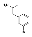 1-(3-bromophenyl)propan-2-amine结构式