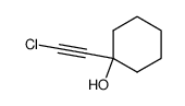 1-(Chloroethynyl)cyclohexan-1-ol结构式