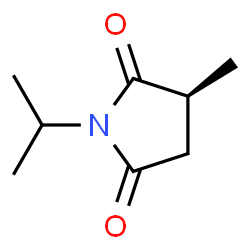 2,5-Pyrrolidinedione,3-methyl-1-(1-methylethyl)-,(3S)-(9CI)结构式