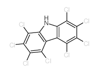 1,2,3,4,5,6,7,8-octachloro-9H-carbazole结构式