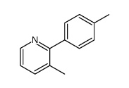3-甲基-2-对甲苯基吡啶结构式