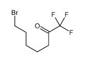 7-bromo-1,1,1,-trifluorohetan-2-one Structure