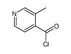4-Pyridinecarbonyl chloride, 3-methyl- (9CI)结构式