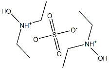 N,N-Diethylhydroxylammonium sulfate Structure