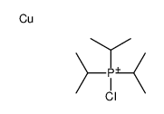 chloro-tri(propan-2-yl)phosphanium,copper Structure