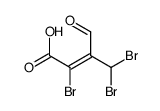 2,4,4-tribromo-3-formylbut-2-enoic acid结构式