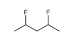 2,4-difluoropentane Structure