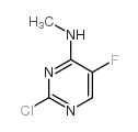 2-氯-5-氟-N-甲基嘧啶-4-胺结构式