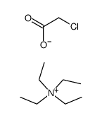 tetraethylammonium 2-chloroacetate Structure