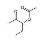2-Pentanone, 3-(acetyloxy)-, (3R)- (9CI)结构式