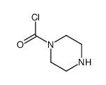1-Piperazinecarbonyl chloride (9CI) Structure