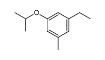 1-ethyl-3-isopropoxy-5-methylbenzene结构式