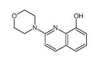 2-吗啉喹啉-8-醇结构式