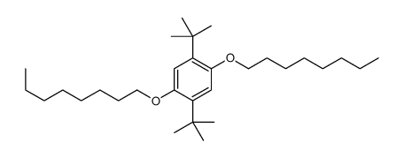 1,4-ditert-butyl-2,5-dioctoxybenzene Structure