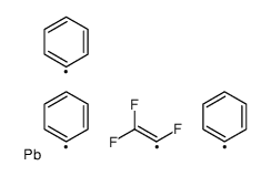 triphenyl(1,2,2-trifluoroethenyl)plumbane Structure