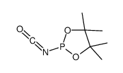 2-ISOCYANATO-4,4,5,5-TETRAMETHYL-[1,3,2]-DIOXAPHOSPHOLANE Structure