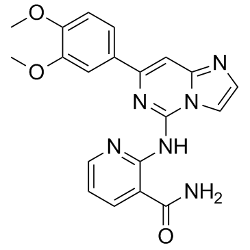 Syk抑制剂IV,BAY 61-3606 HCl结构式