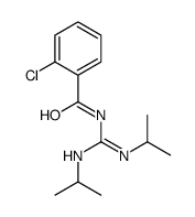 2-chloro-N-[N,N'-di(propan-2-yl)carbamimidoyl]benzamide Structure
