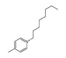 4-methyl-1-octylpyridin-1-ium Structure