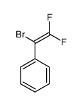 (1-bromo-2,2-difluoroethenyl)benzene Structure
