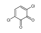 3,6-dichlorocyclohexa-3,5-diene-1,2-dione Structure