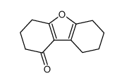 3,4,6,7,8,9-hexahydro-2H-dibenzofuran-1-one结构式