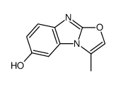 Oxazolo[3,2-a]benzimidazol-6-ol, 3-methyl- (9CI) Structure