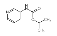 Carbamic acid,3-pyridinyl-, 1-methylethyl ester (9CI) Structure