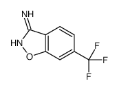 6-三氟甲基-苯并d异噁唑-3-胺结构式