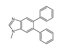 1-methyl-5,6-diphenylbenzimidazole Structure
