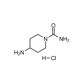 4-氨基哌啶-1-甲酰胺盐酸盐结构式