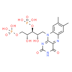 riboflavin 3',5'-bisphosphate Structure